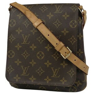 Louis Vuitton Musette Salsa Shoulder Bag Monogram Brown
